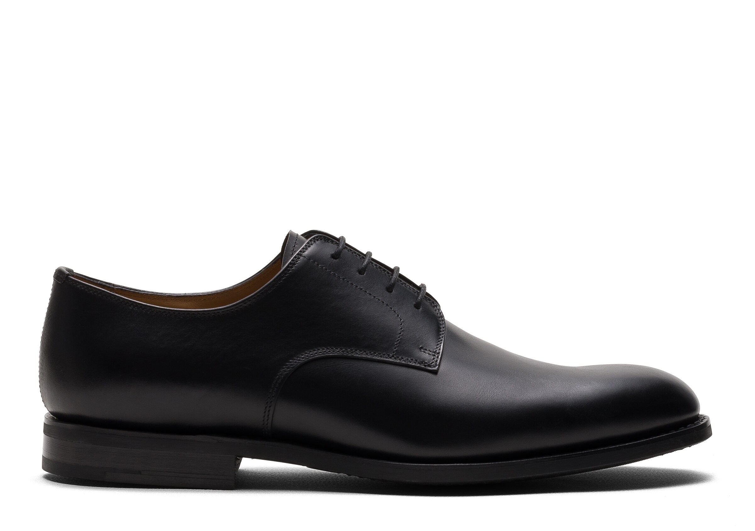 Church Calfskin Derby, Man, Black, Size 10