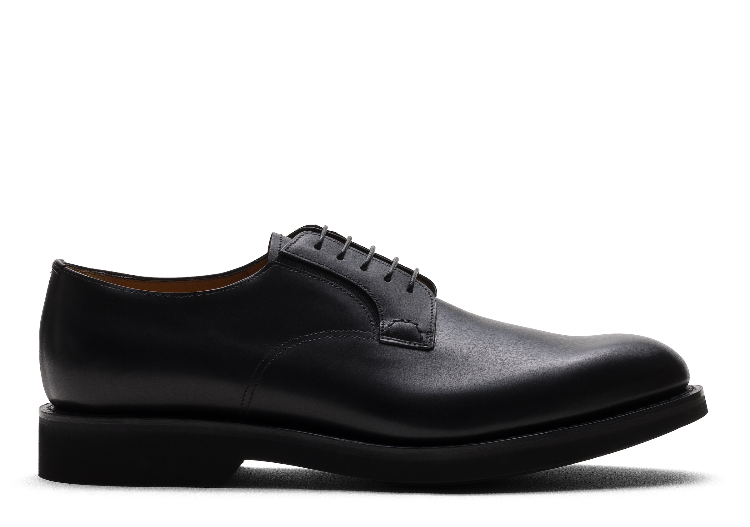 Church Calfskin Derby, Man, Black, Size 9