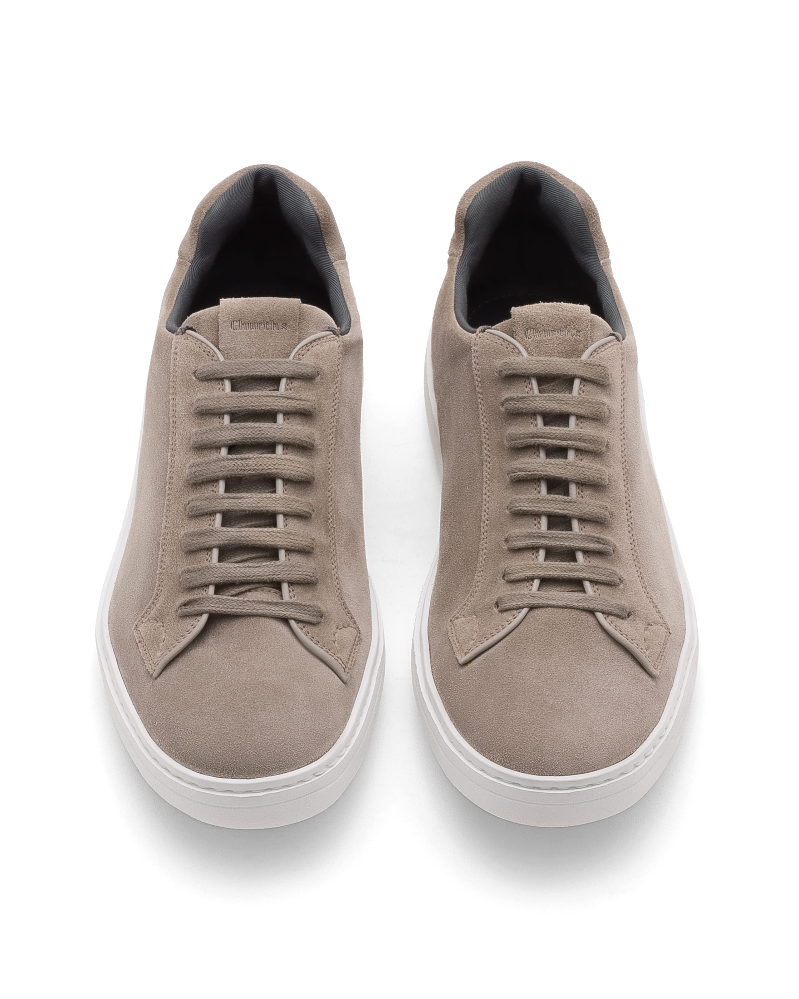 Boland Church's Basket Classique en Veau Velours Gris