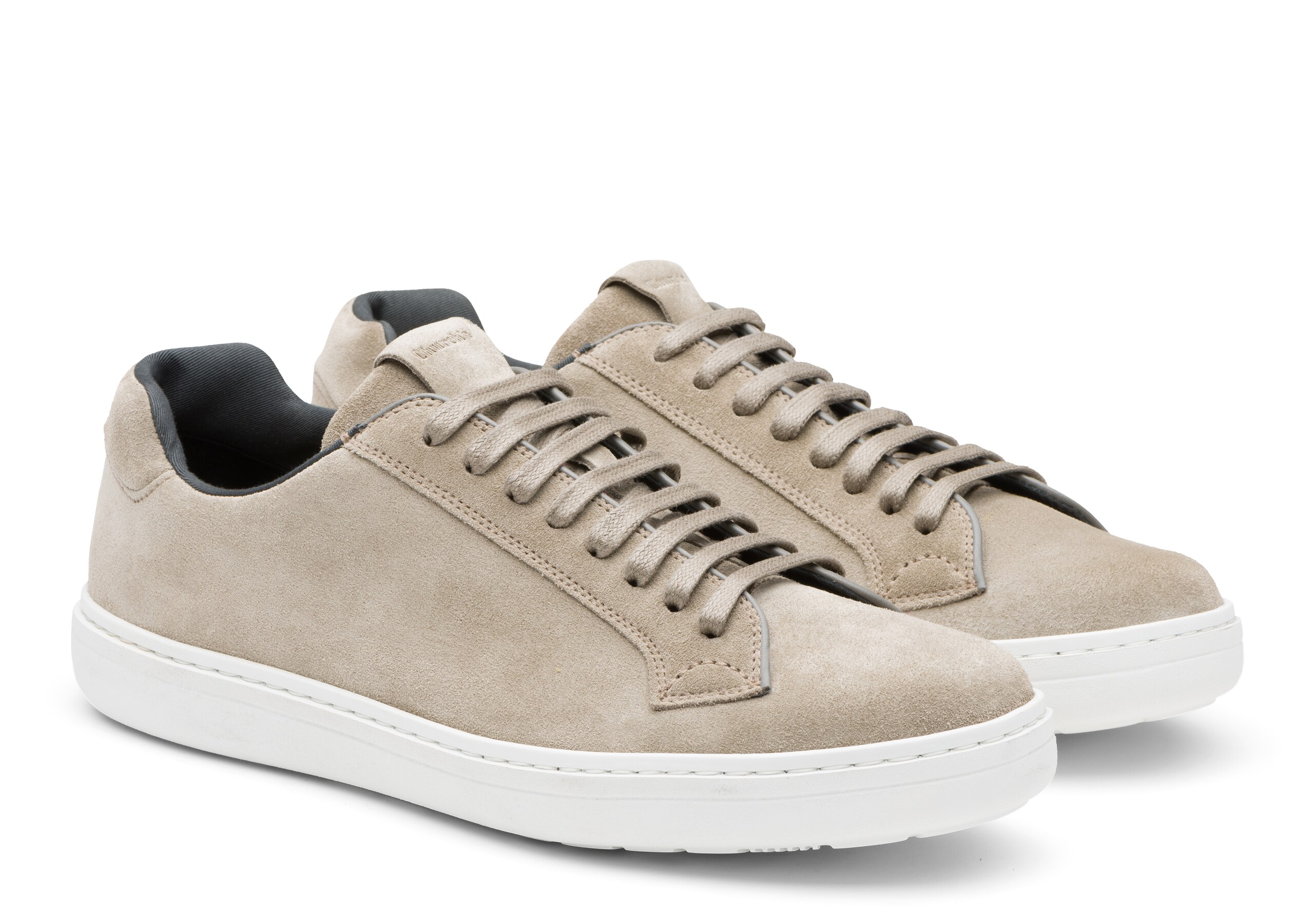 Boland Church's Sneaker Classica in Pelle Scamosciata Grigio