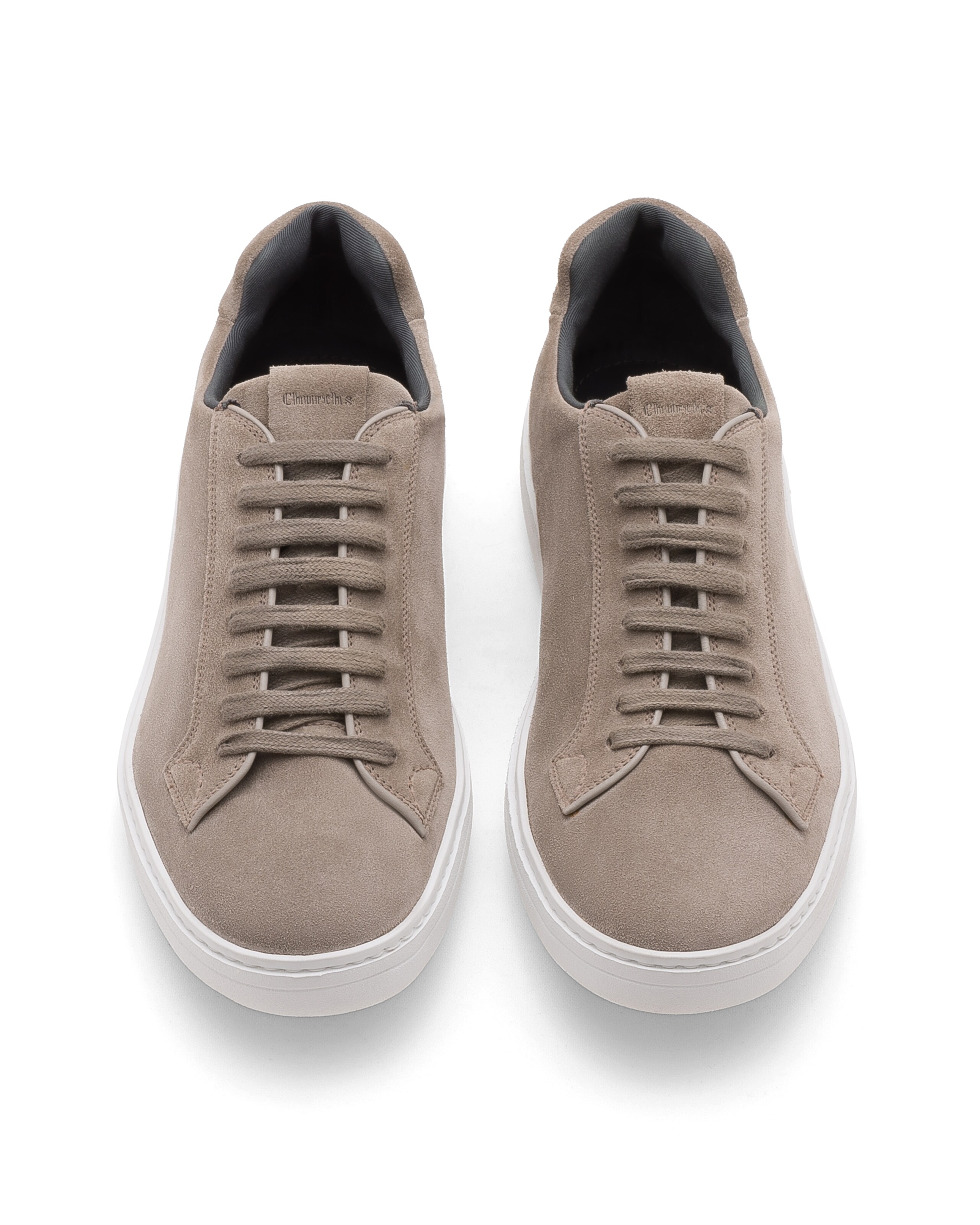 Boland Church's Sneaker Classica in Pelle Scamosciata Grigio