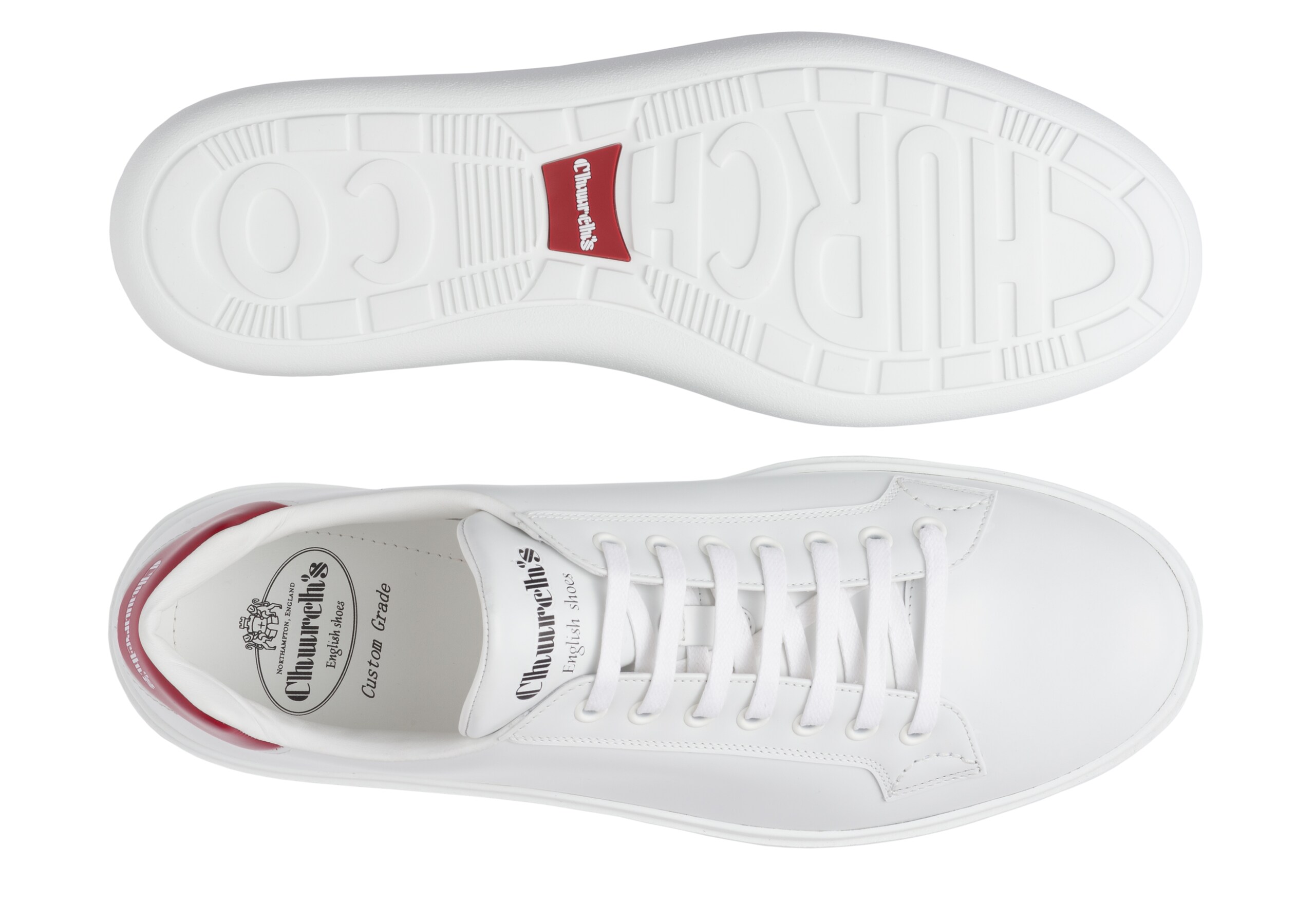 Boland s Church's Rois Calf Sneaker White