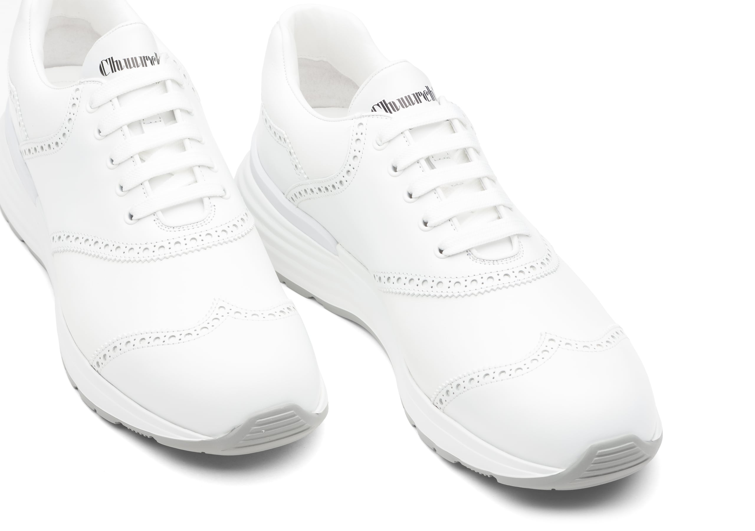 Ch873 golf Church's Rois Calf Sneaker White