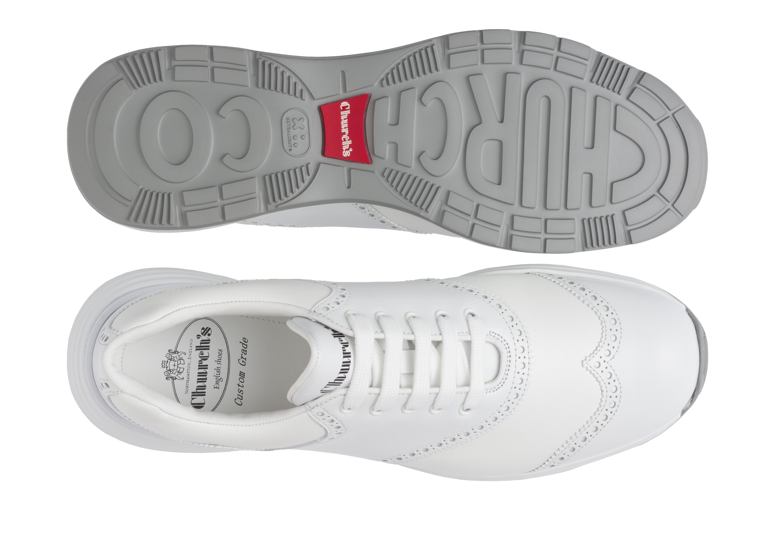 Ch873 golf Church's Rois Calf Sneaker White