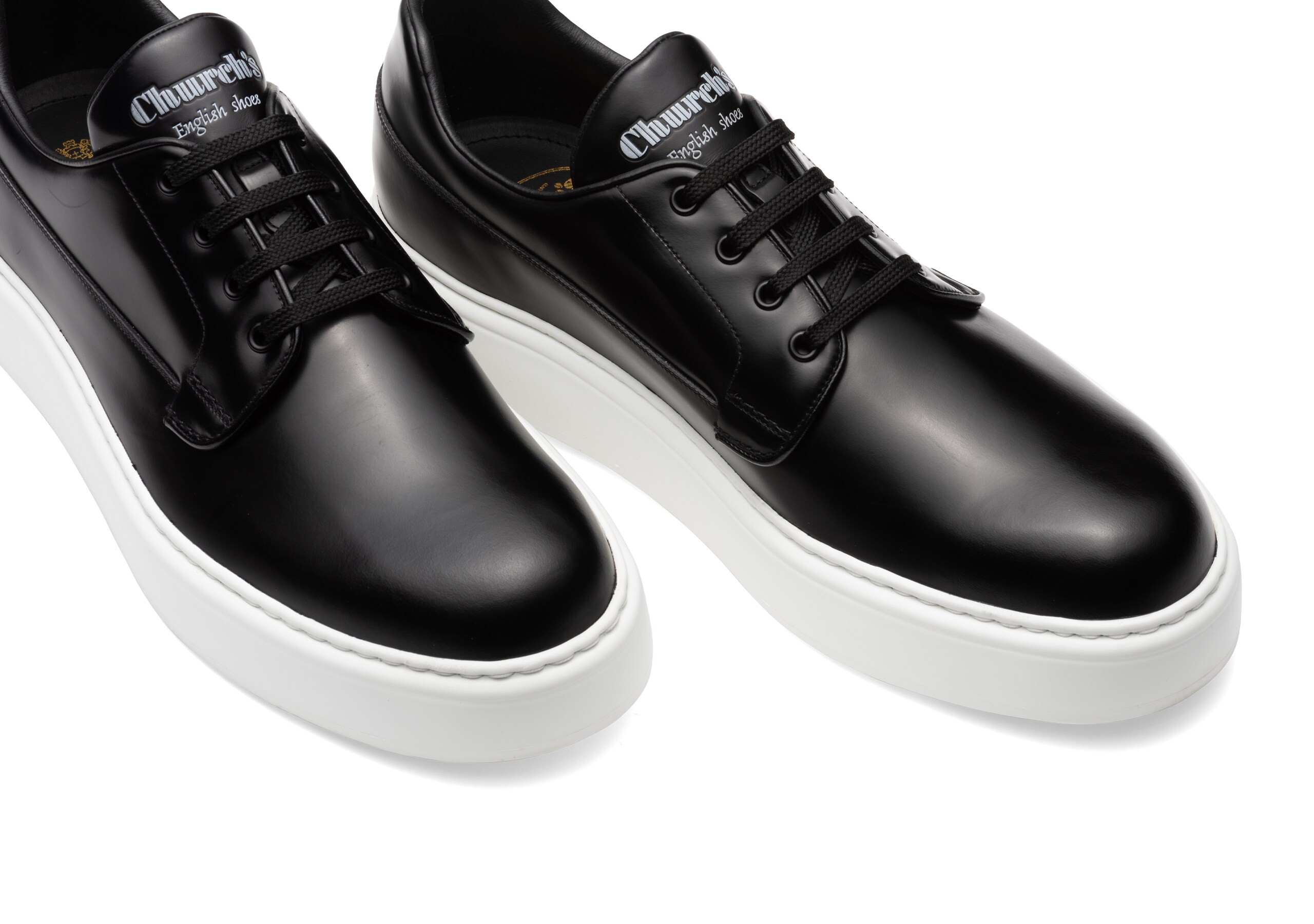 Mach 7 Church's Sneaker in Vitello Rois Nero