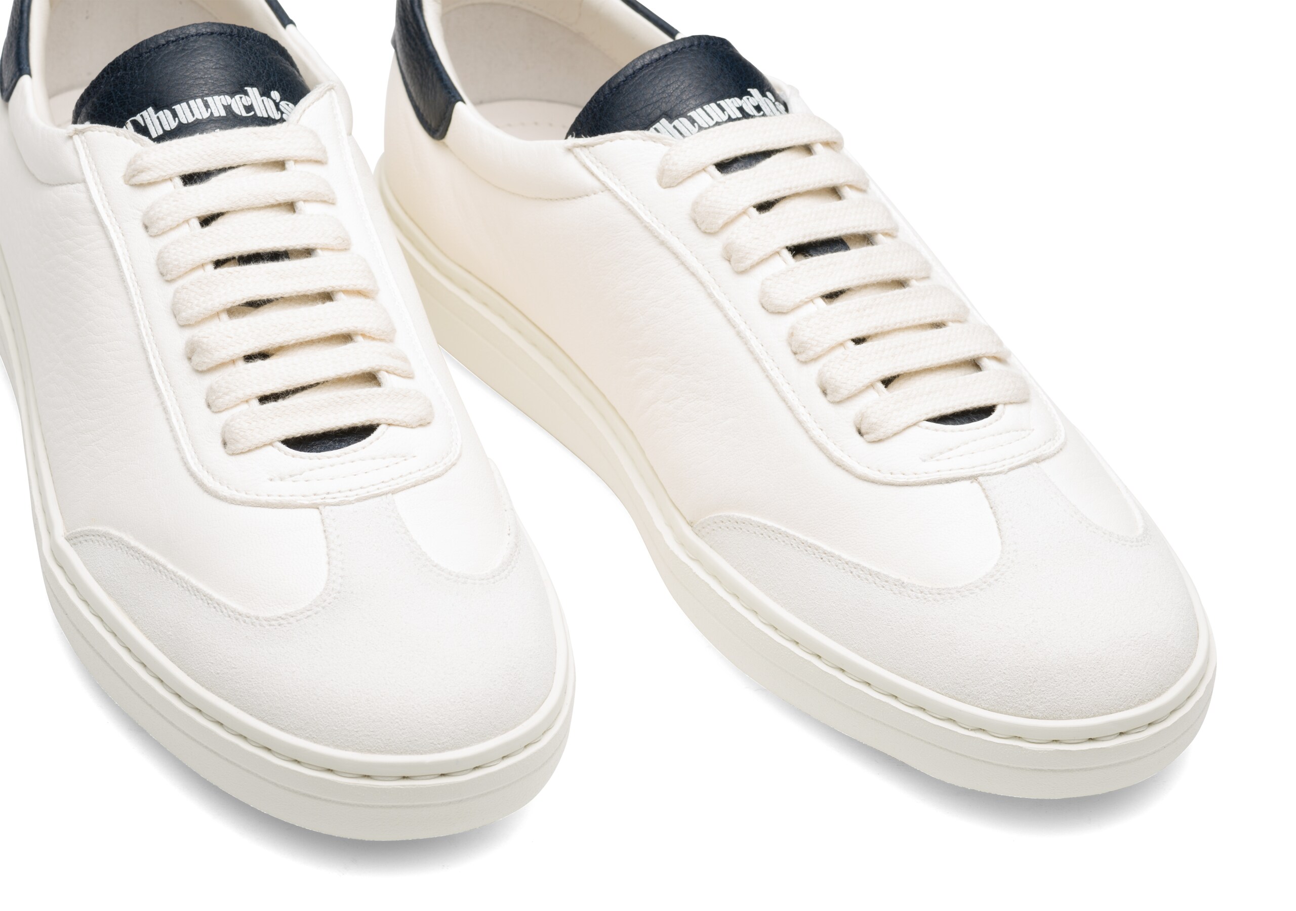 Boland 2 Church's Deerskin and Suede Classic Sneaker Neutral