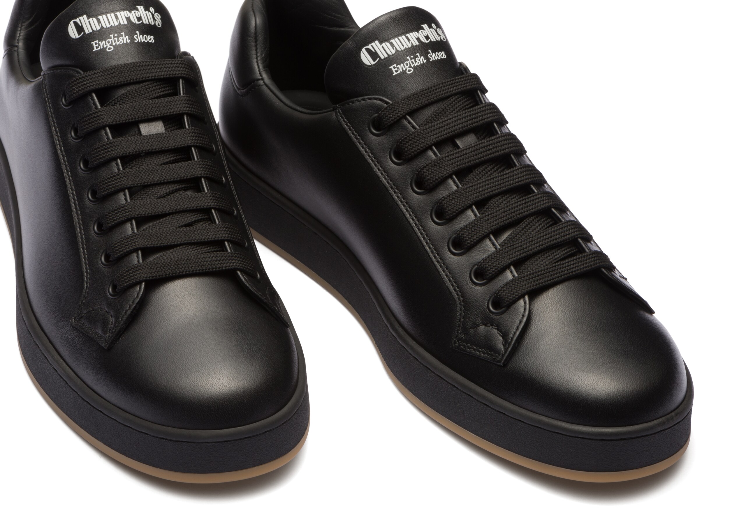 Ludlow Church's Soft Calf Leather Sneaker Black