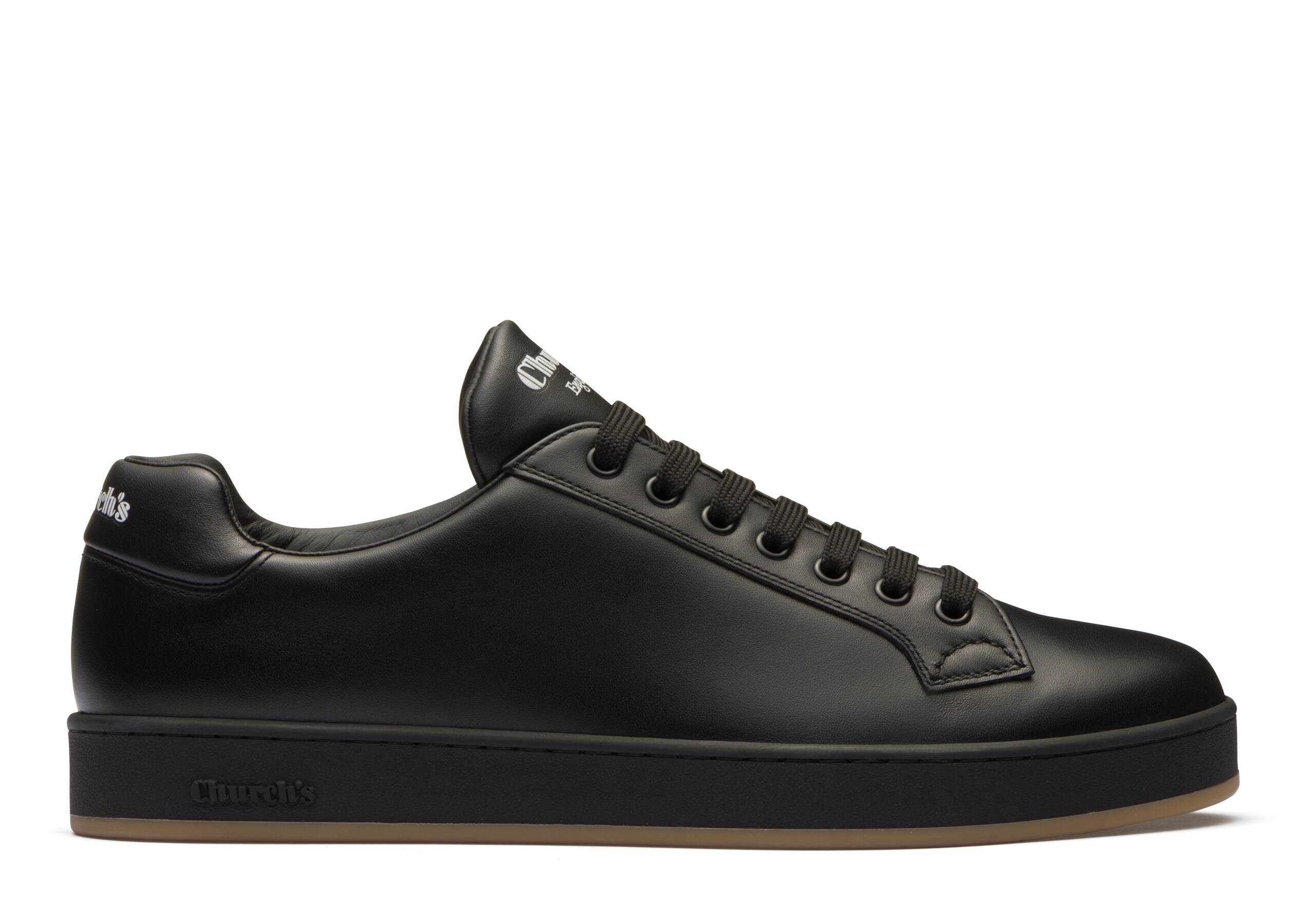 Ludlow Church's Soft Calf Leather Sneaker Black
