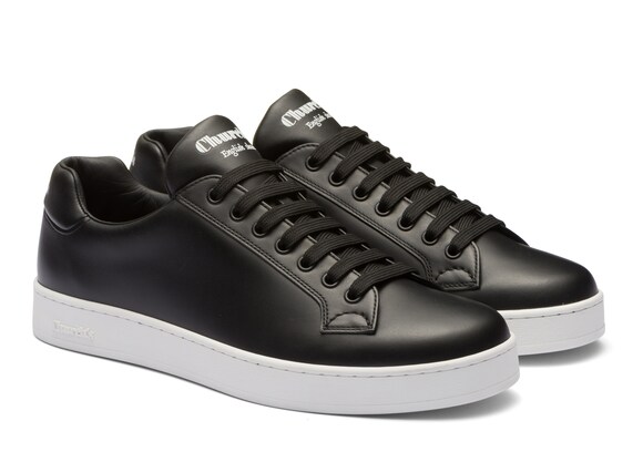 Church's Ludlow Soft Calf Leather Sneaker Black & white