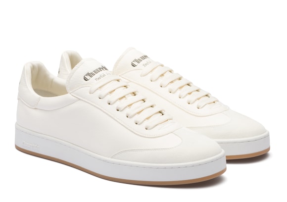 Church's Largs Deerskin and Suede Sneaker Ivory