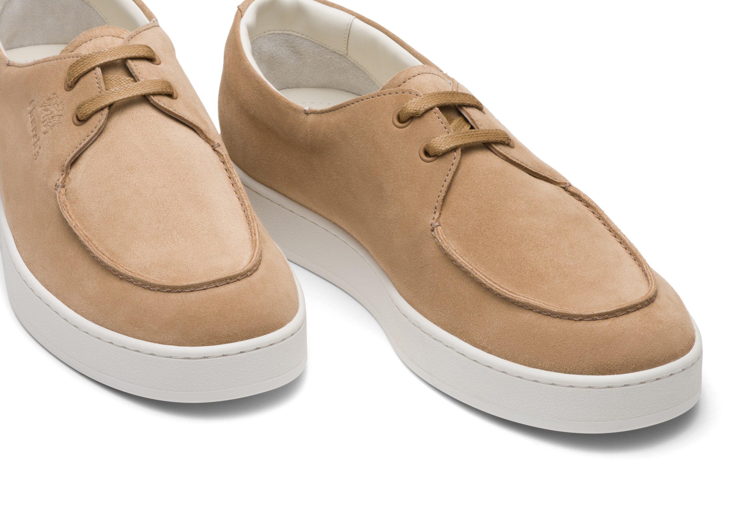 Longsight Church's Sneaker in Pelle Scamosciata Neutro