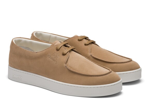 Church's Longsight Soft Suede Sneaker Natural