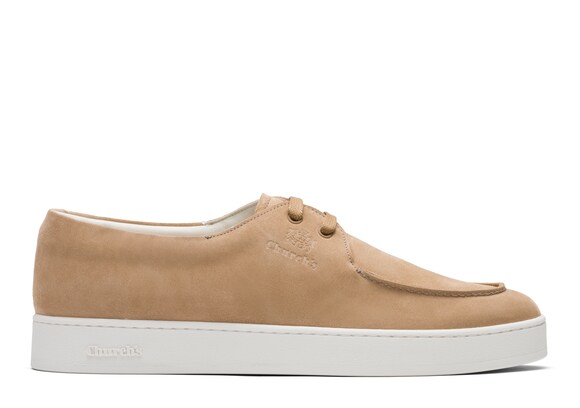 Church's Longsight Soft Suede Sneaker Natural