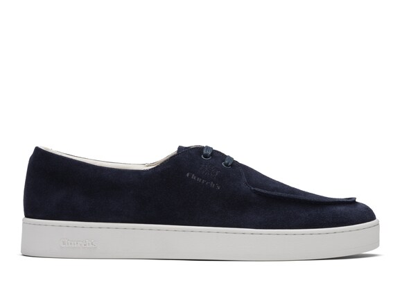 Church's Longsight Soft Suede Sneaker Blue