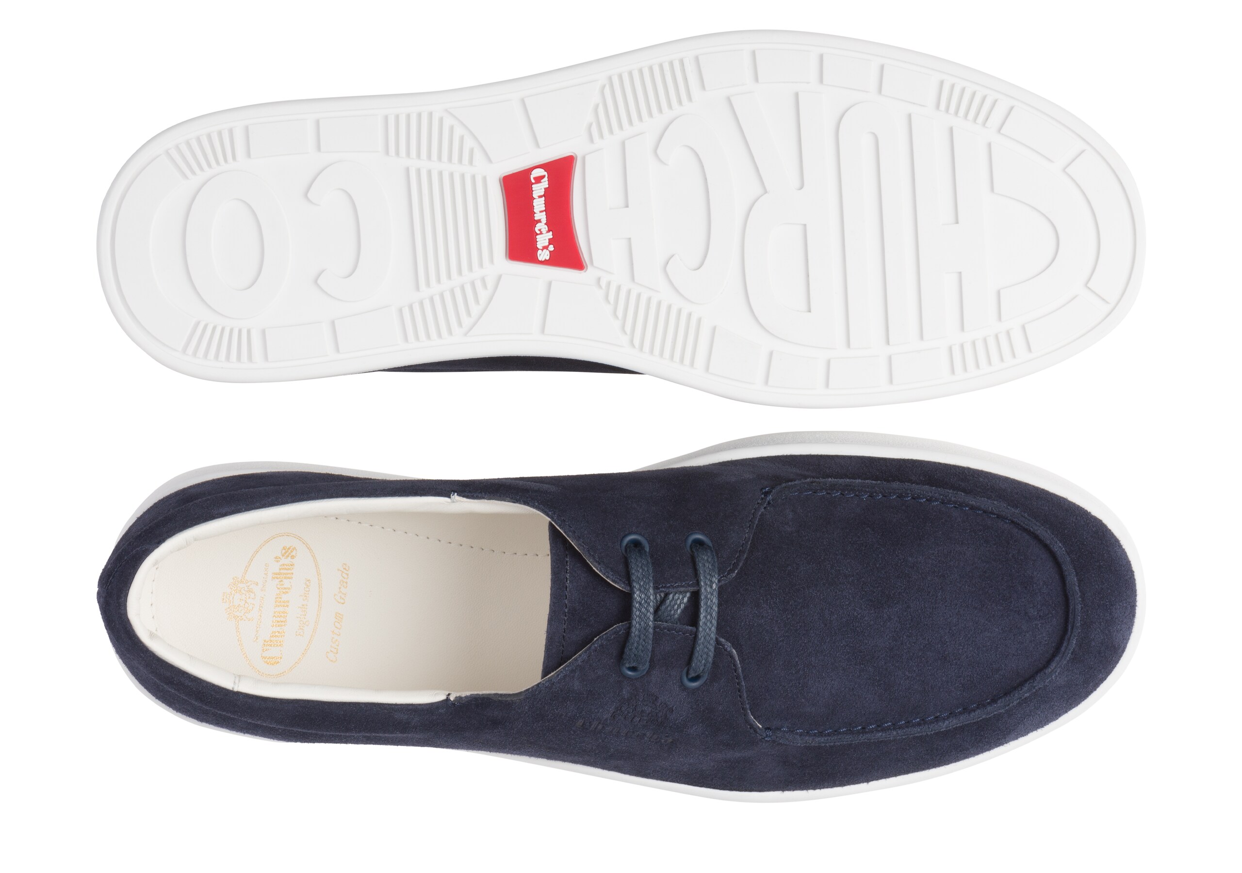 Longsight Church's Soft Suede Sneaker Blue