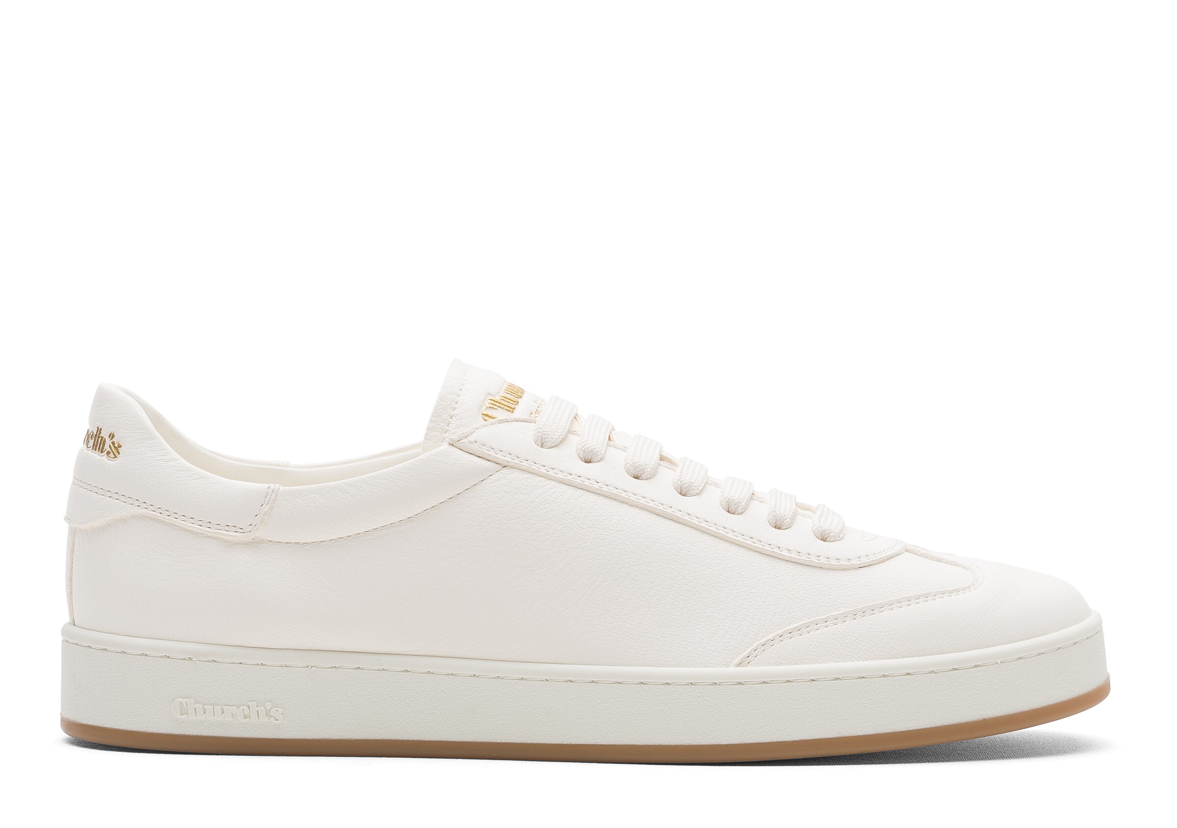 Church Basket En Daim, Homme, Ivoire, Taille 9,5