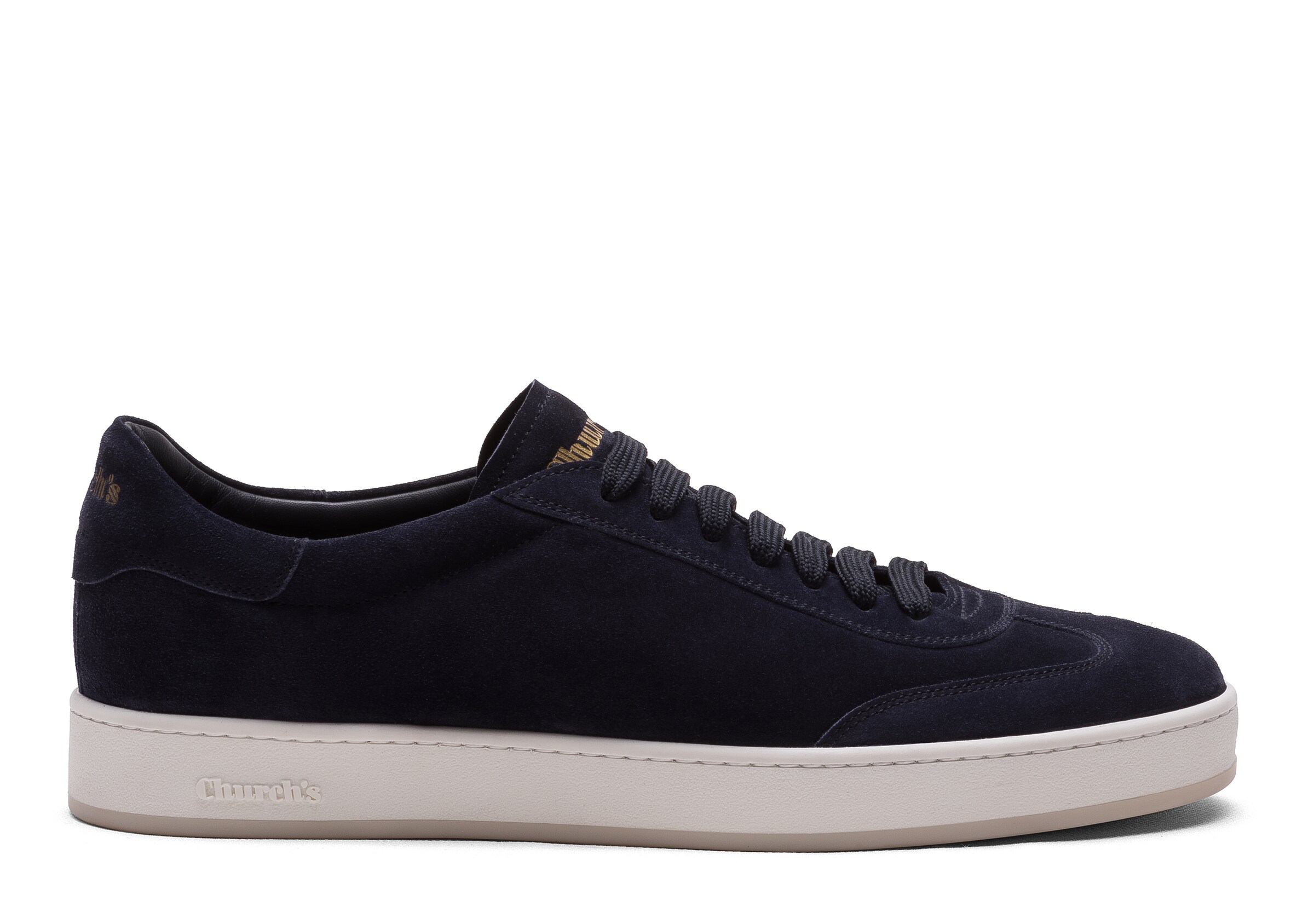 Church Suede Sneaker, Man, Blue, Size 7