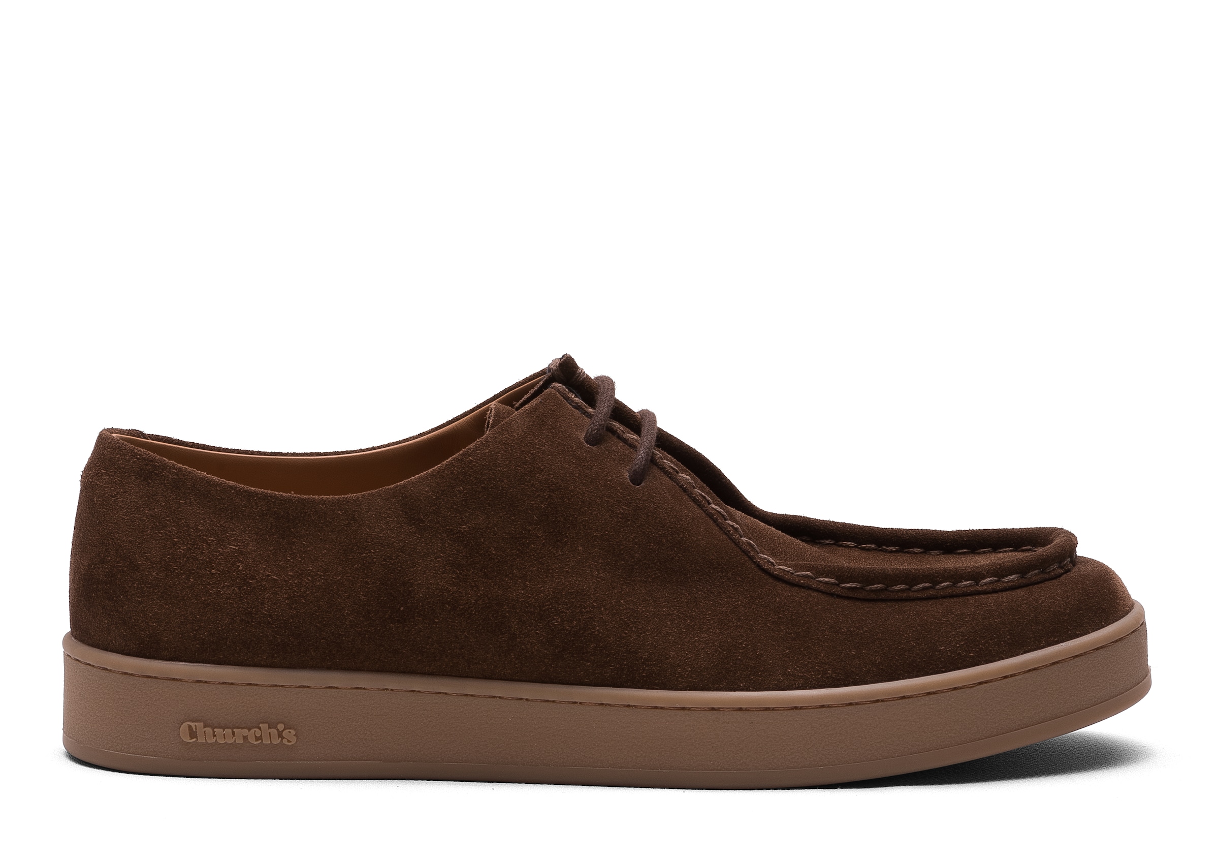 Church Suede Lace-up, Man, Burnt, Size 7