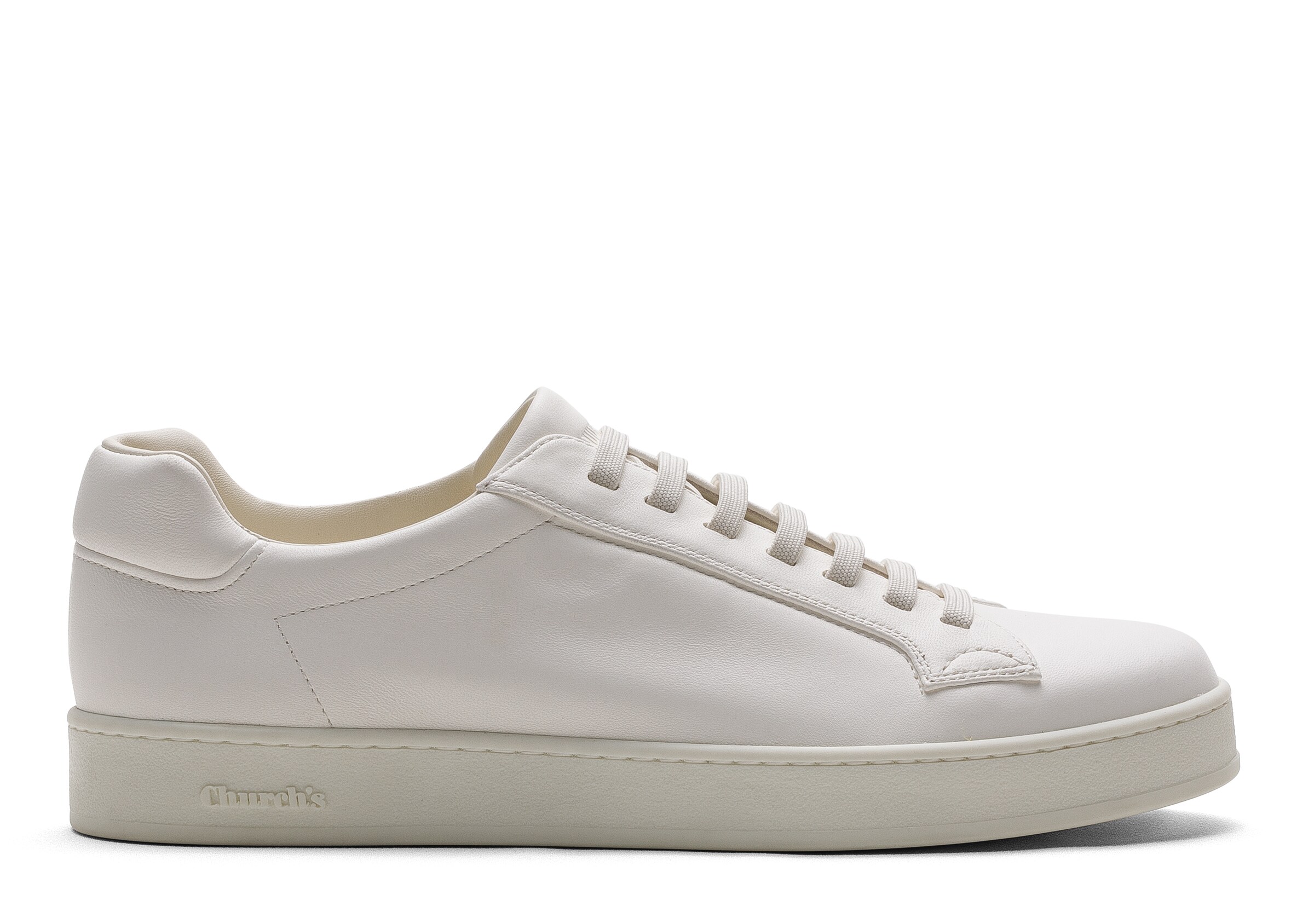 Church Nappa Leather Slip-on Sneaker, Man, Ivory, Size 8
