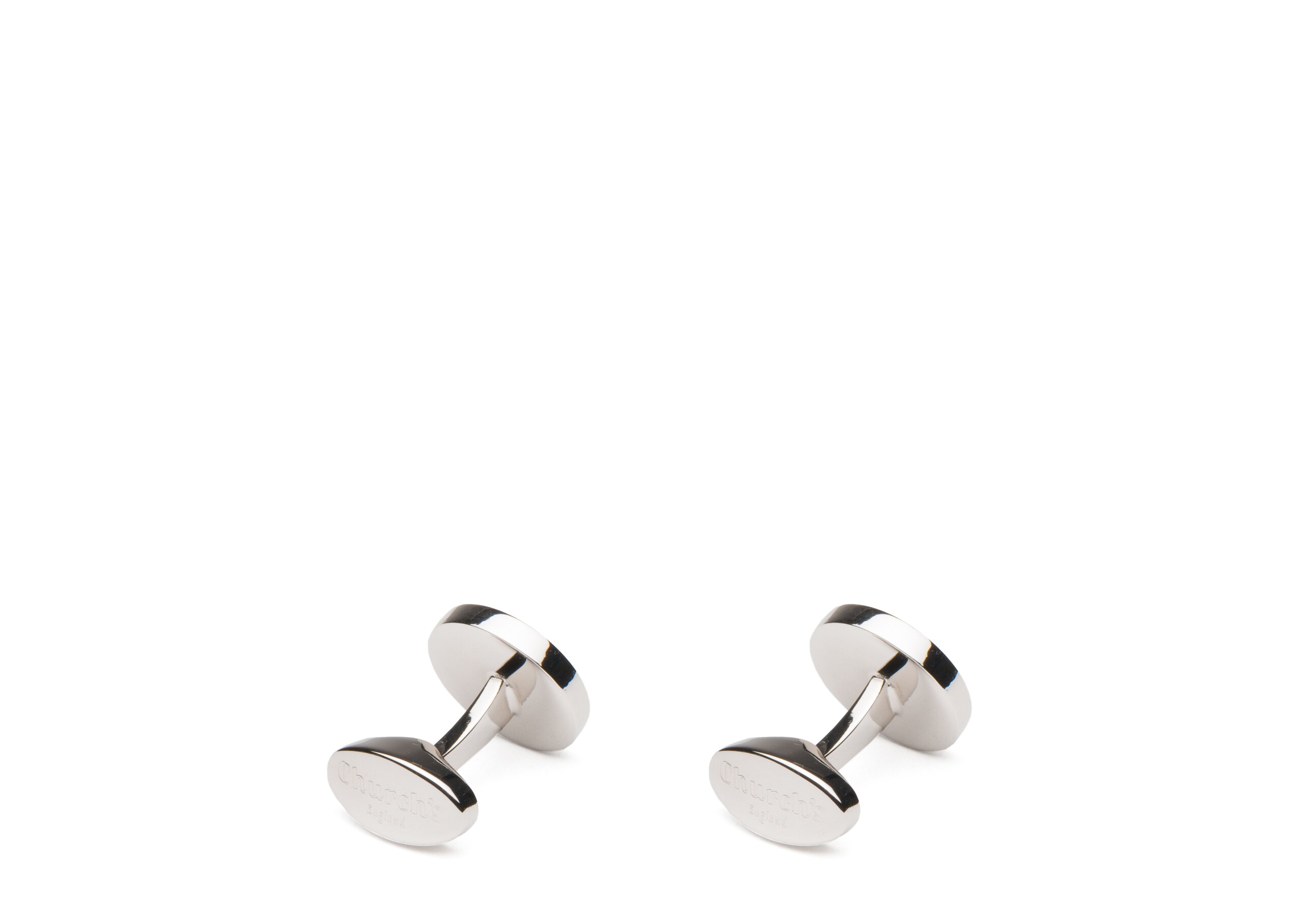 Gatsby wheel cufflinks Church's BOUTONS DE MANCHETTE GATS Or/argent