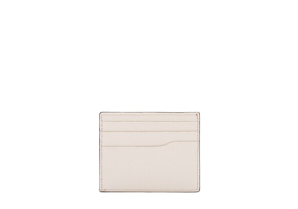 Church's Card holder Portacarte in pelle St. James con sei scomparti Talco/nero