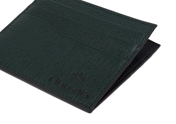 Church's Card holder St James Leather 6 Card Holder Emerald