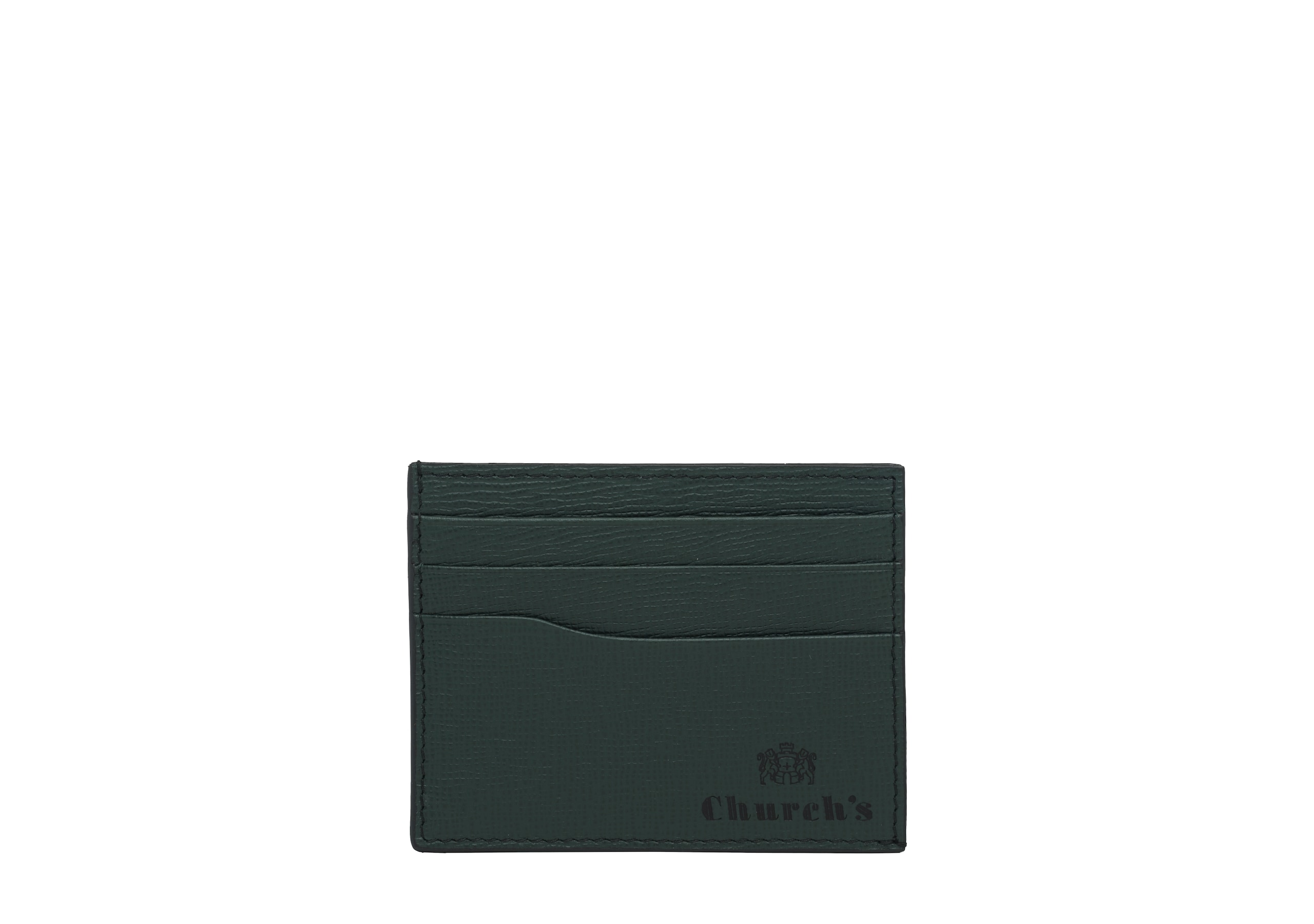Card holder Church's St Jamesレザー 6カードホルダー グリーン