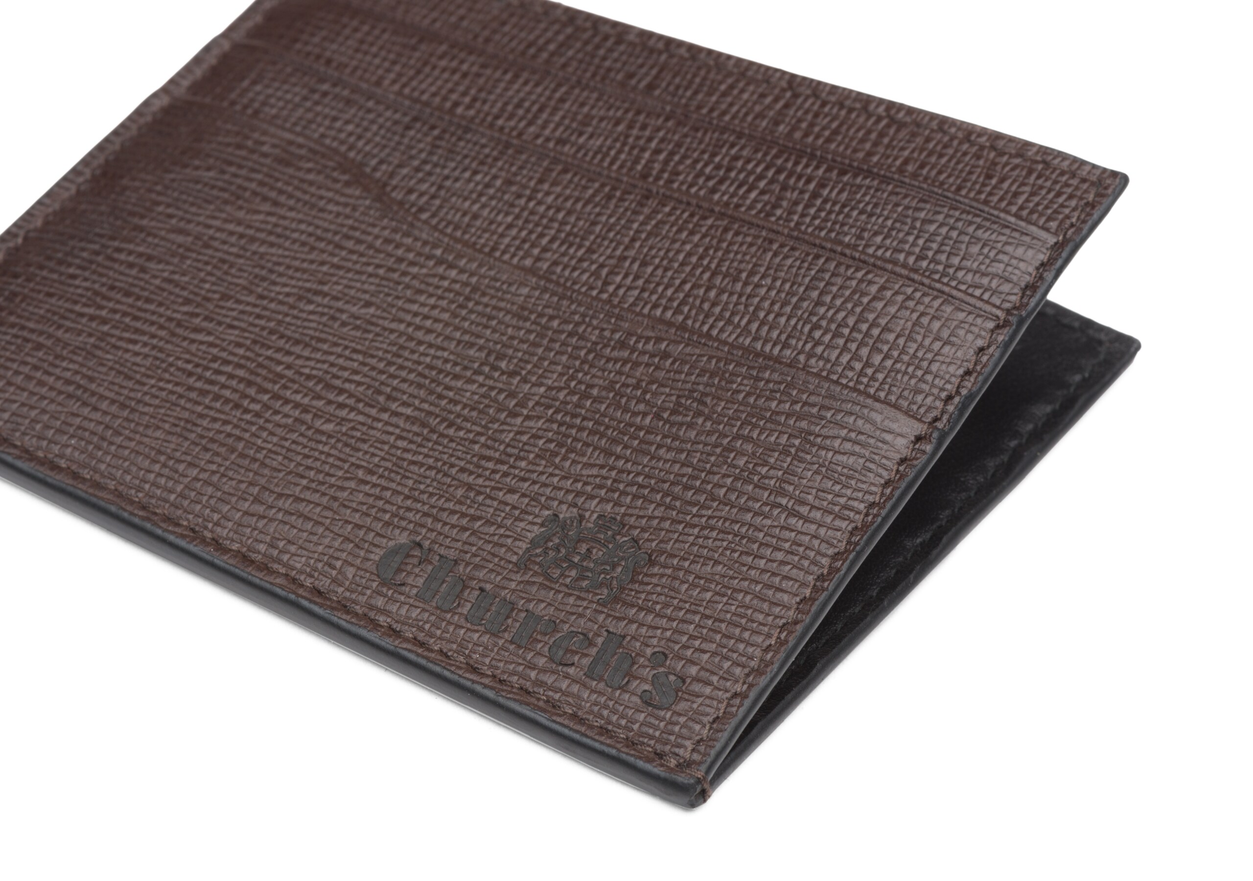 Card holder Church's St Jamesレザー 6カードホルダー ブラウン