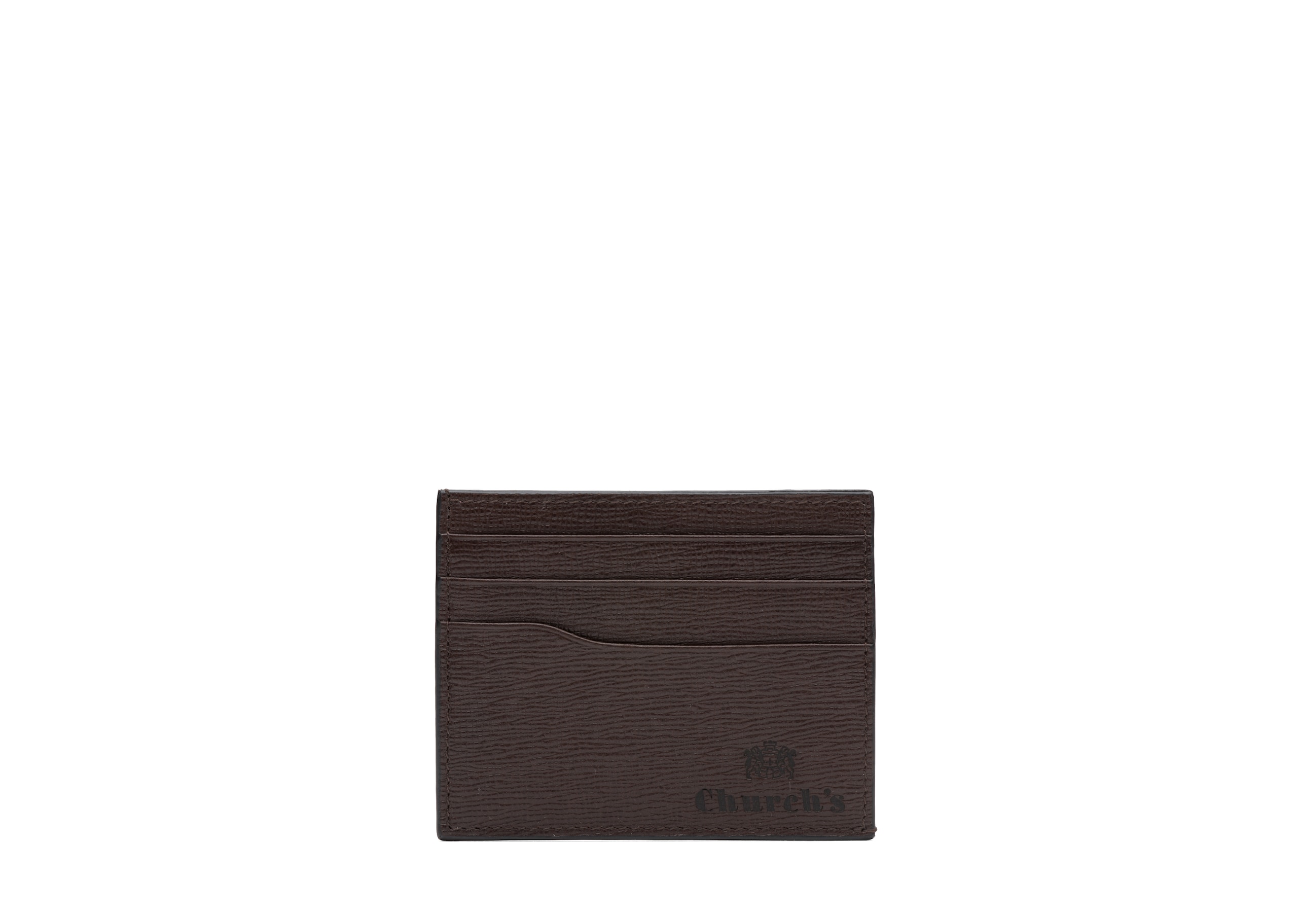 Card holder Church's St Jamesレザー 6カードホルダー ブラウン