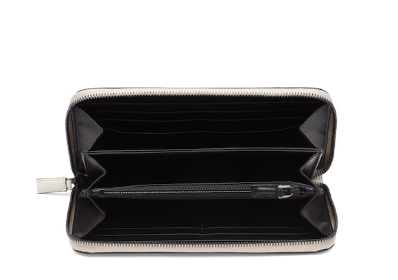 Church's  Portefeuille continental en cuir St. James Blanc craie/noir p