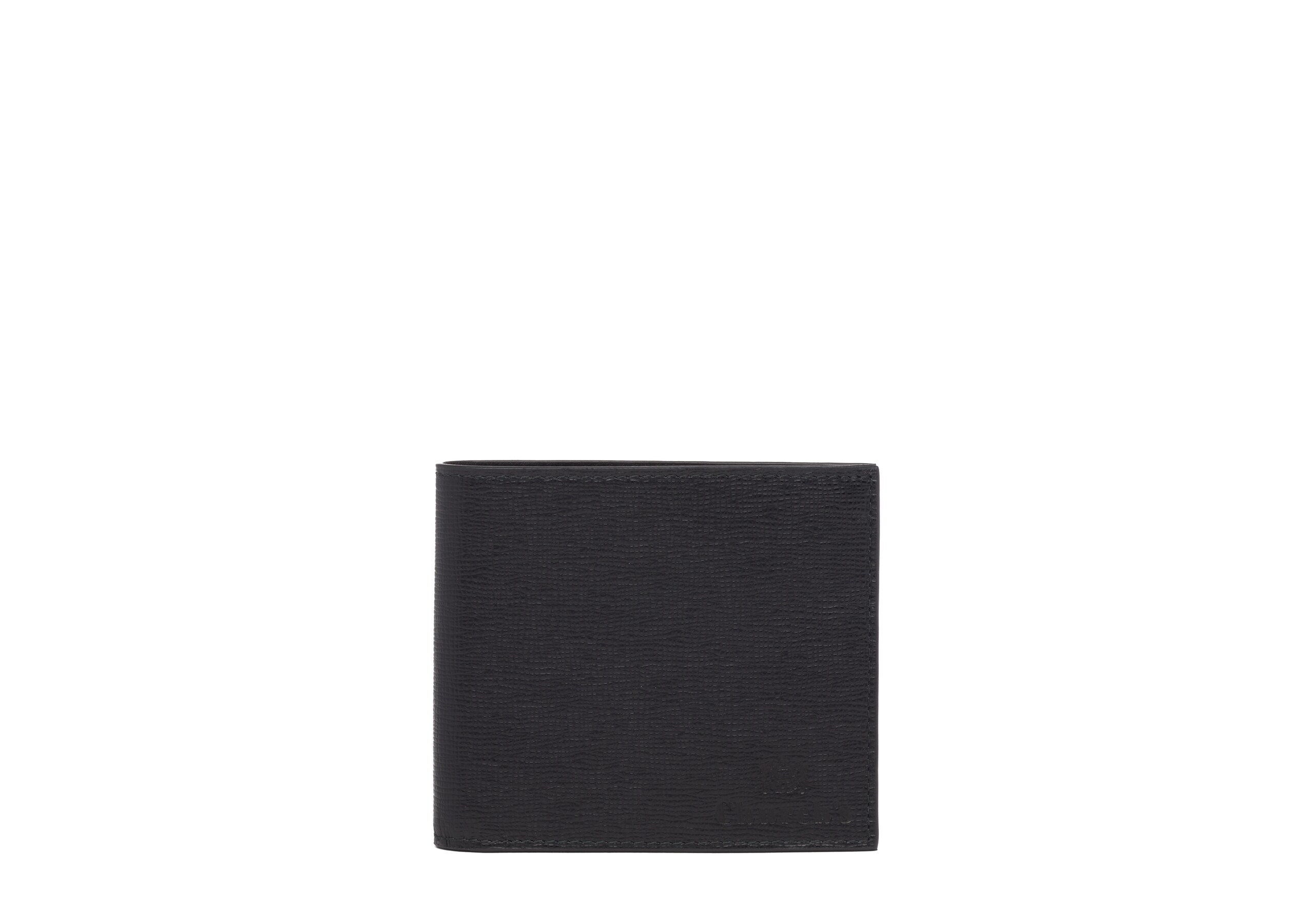 Billfold wallet Church's Portefeuille 8 cartes en cuir St. James Noir