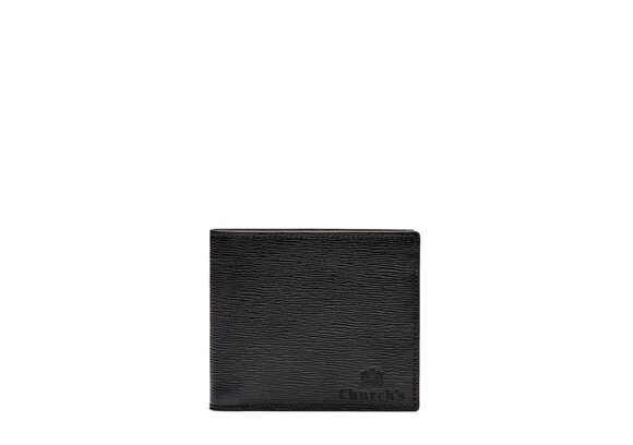 Church's Billfold coin wallet St James Leather 4 Card & Coin Wallet Black