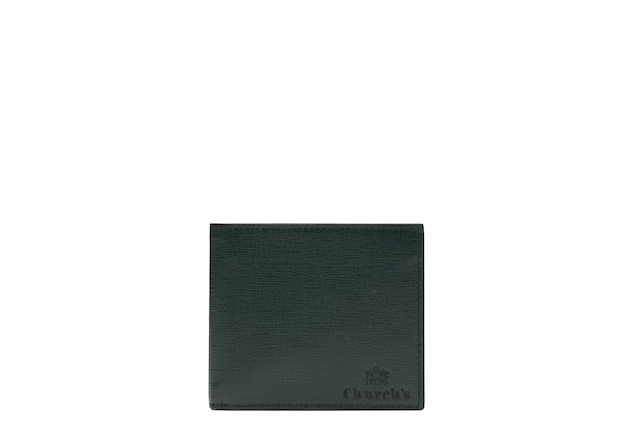Church's  St James Leather 4 Card & Coin Wallet Emerald