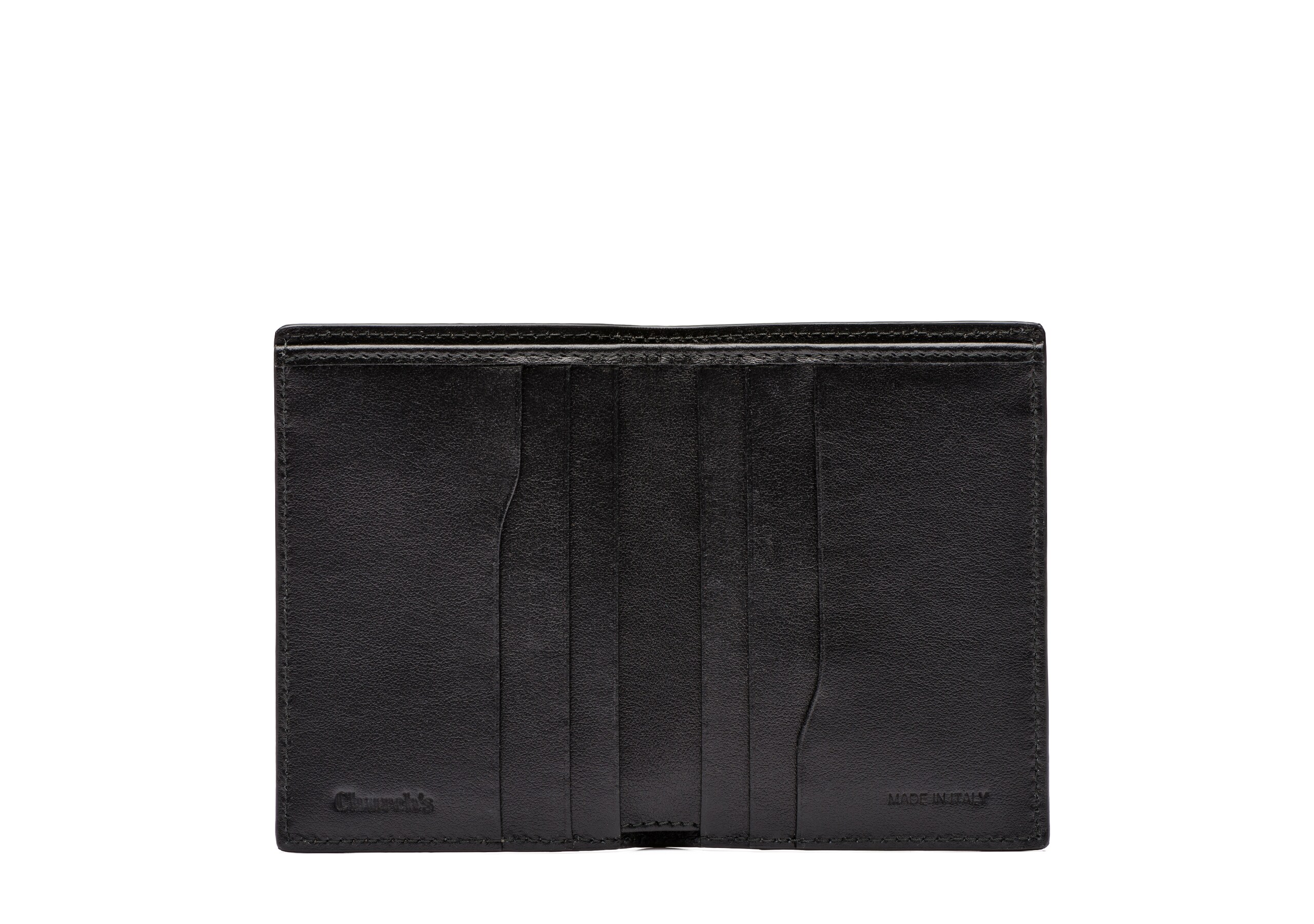 Folded cardholder Church's Portacarte in pelle St. James Neutro