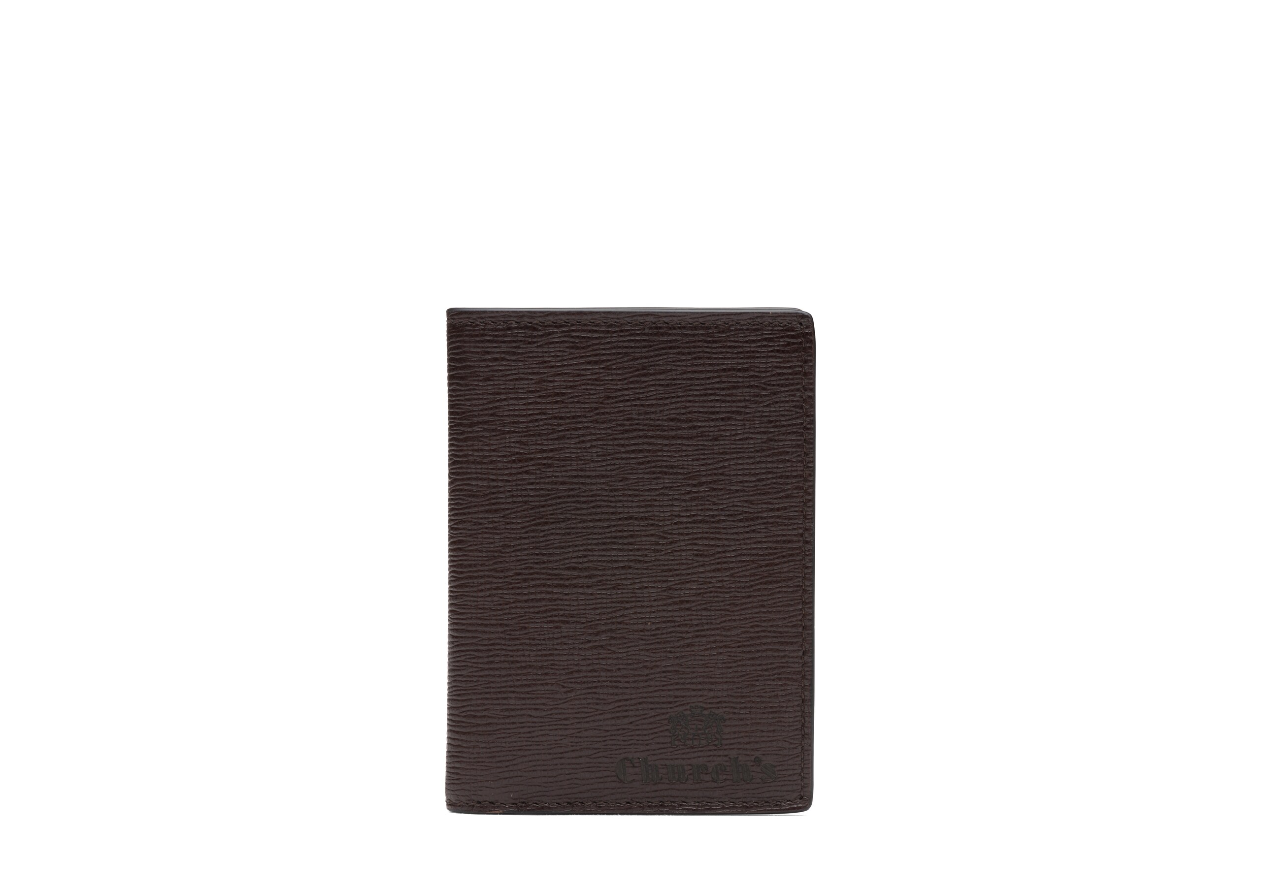 Folded cardholder Church's St James Leather Card Holder Brown