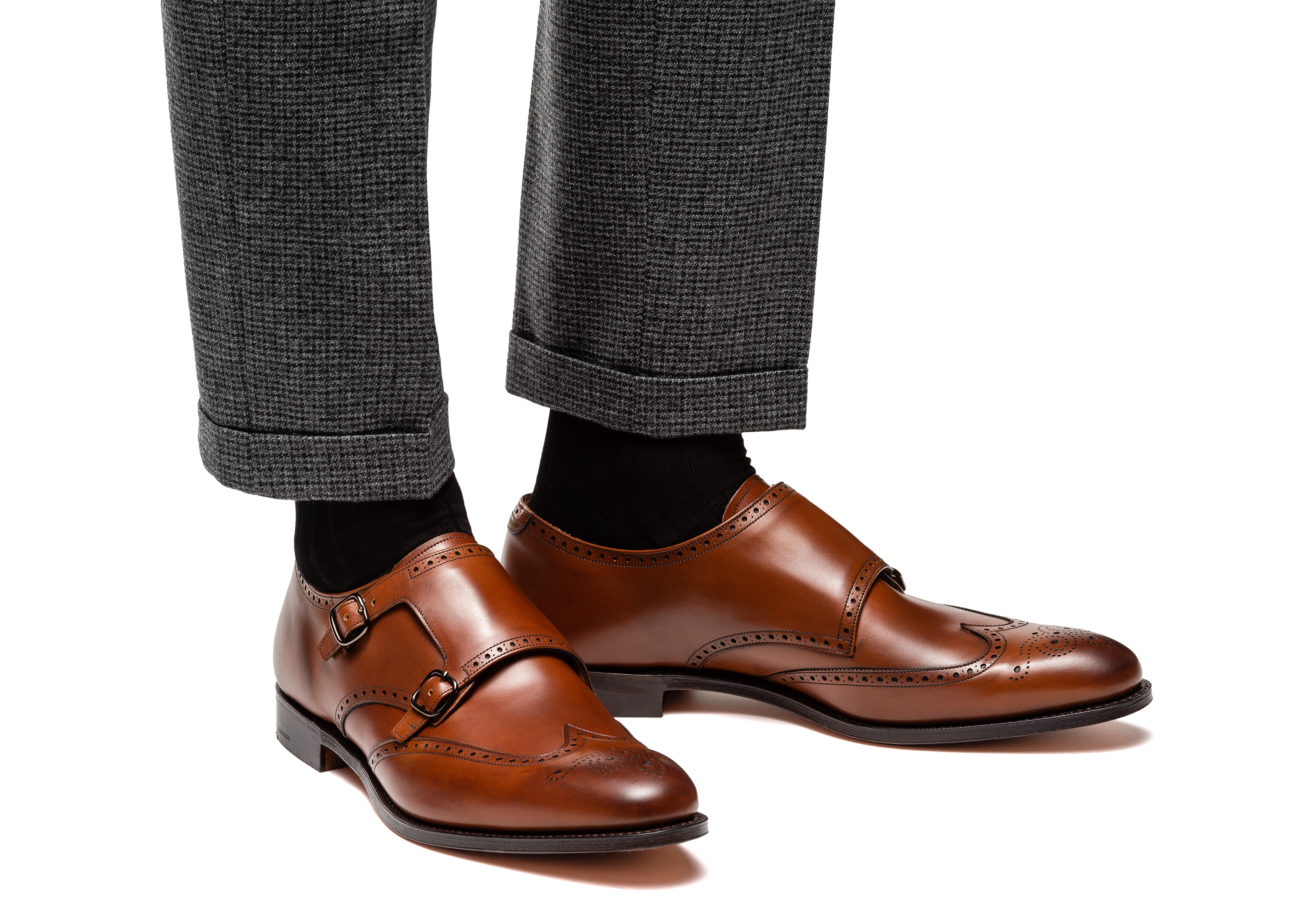 Chicago Nevada Leather Monk Strap