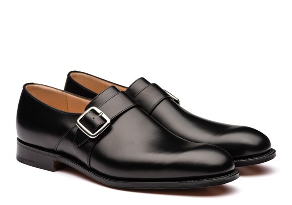 Church's Westbury 173 Calf Leather Monk Strap Black