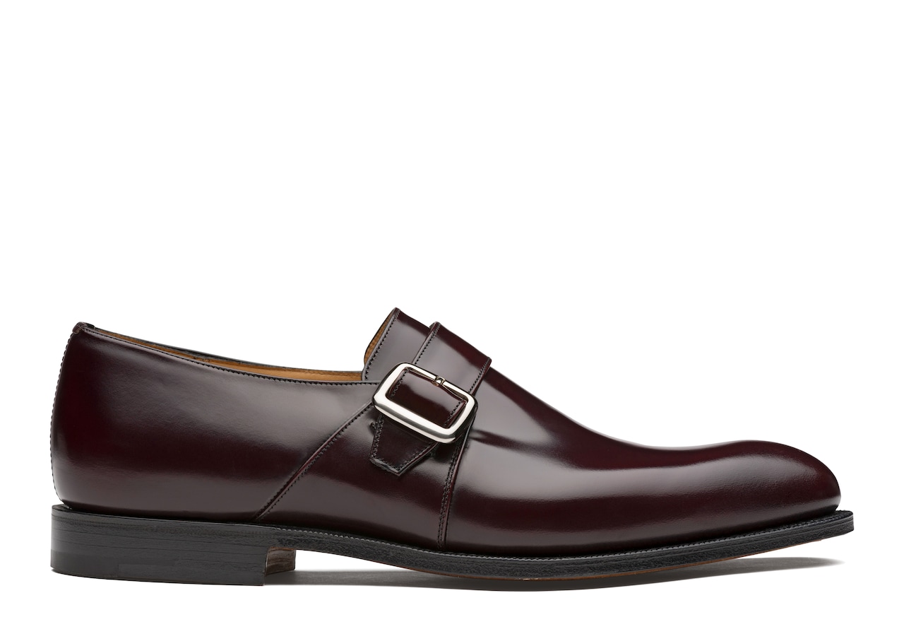 Burgundy church shoes discount