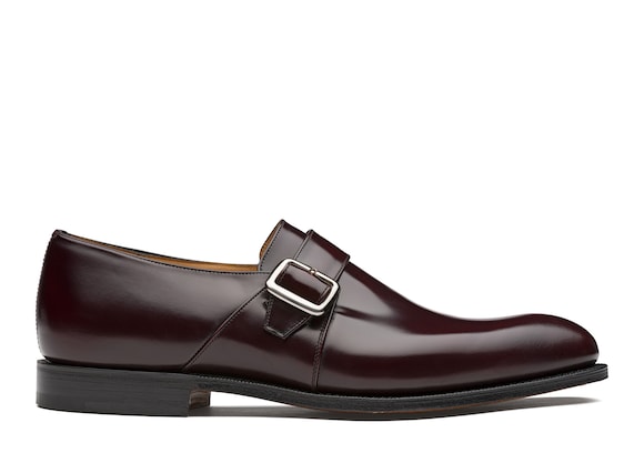 Church's Westbury 173 Polished Binder Monk Strap Burgundy