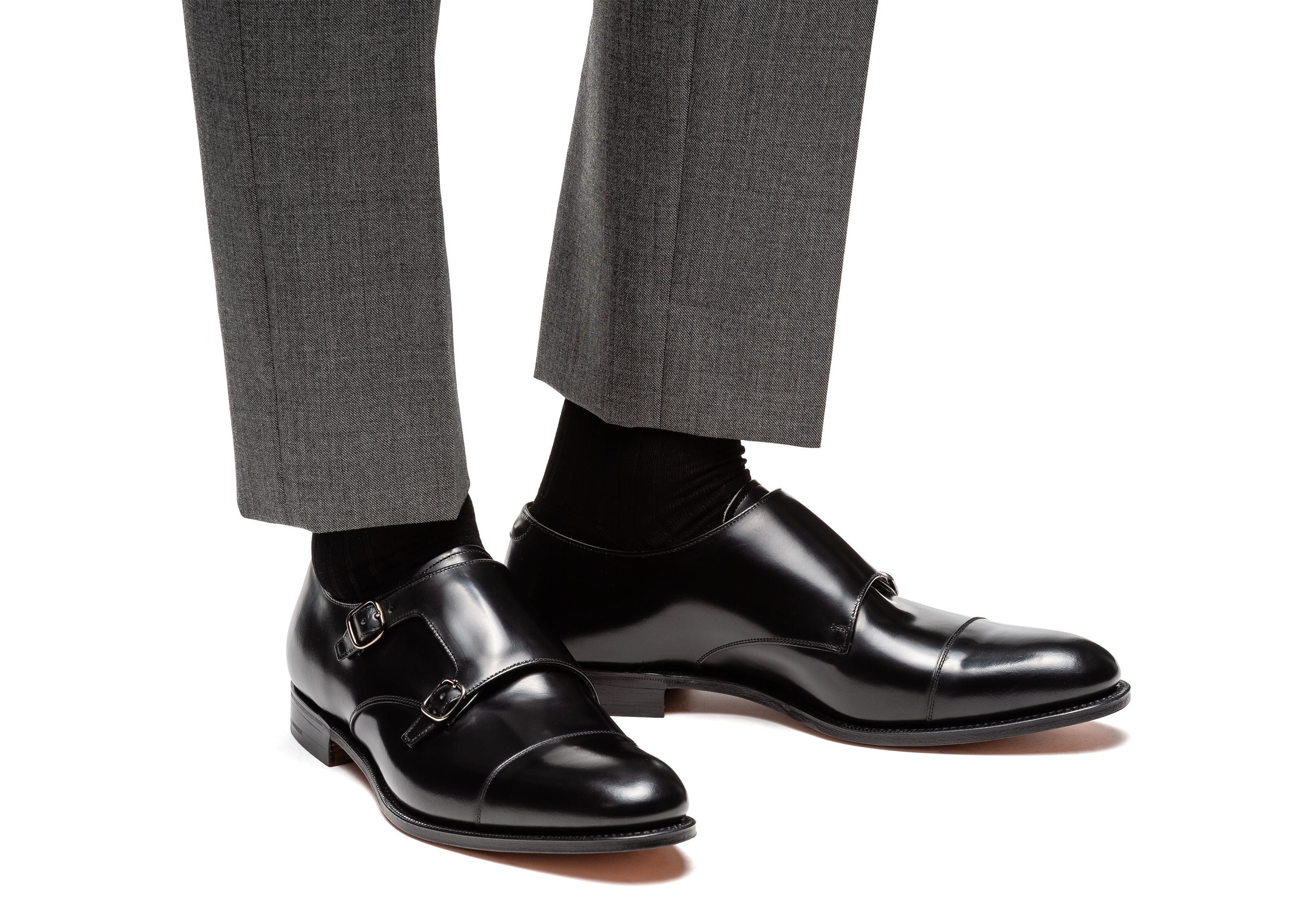monk strap ankle boots