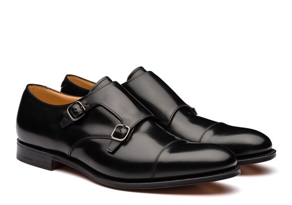 Church's Detroit Polished Binder Monk Strap Black