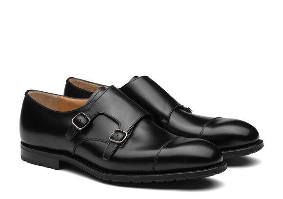 Church's  Chaussure à Boucle en Cuir de Veau Noir