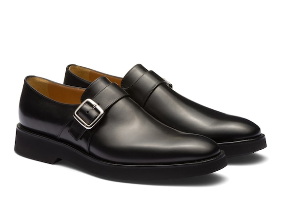 Church's Westbury l Chaussure à boucle en cuir de veau Noir