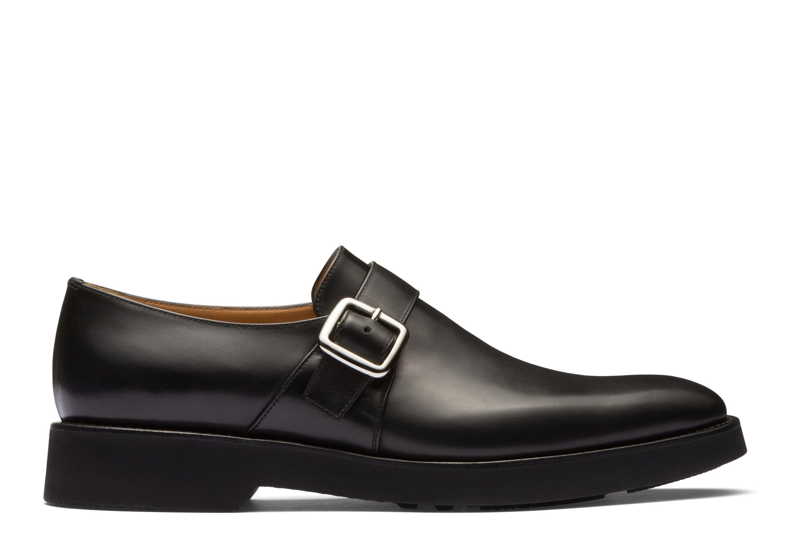 Westbury l Church's Calf Leather Monk Strap Black