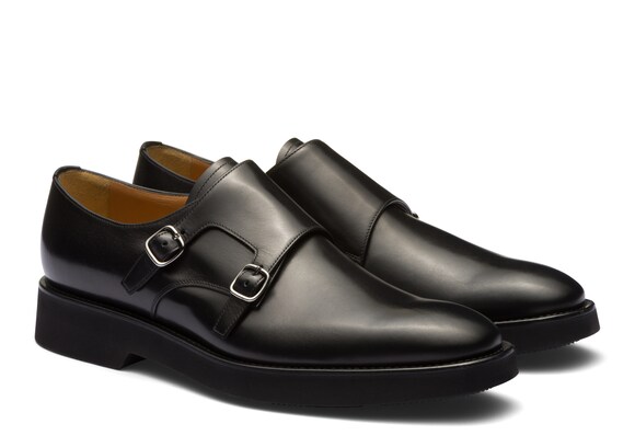 Church's Cowes l Calf Leather Monk Strap Black