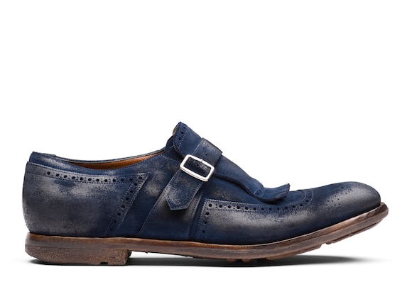 Navy blue church discount shoes