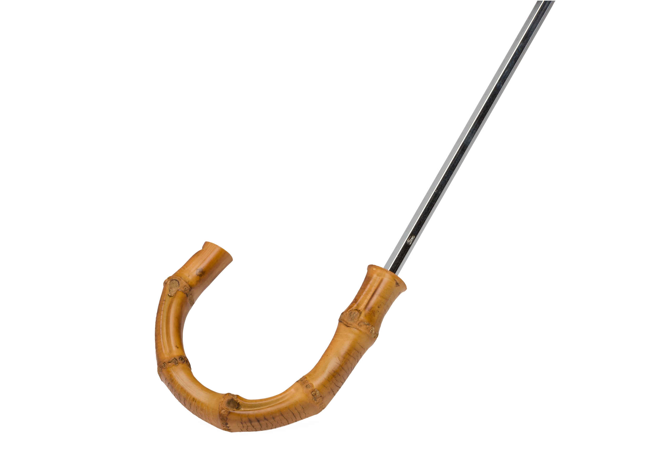 Telescopic umbrella Church's Whangee Handle Black