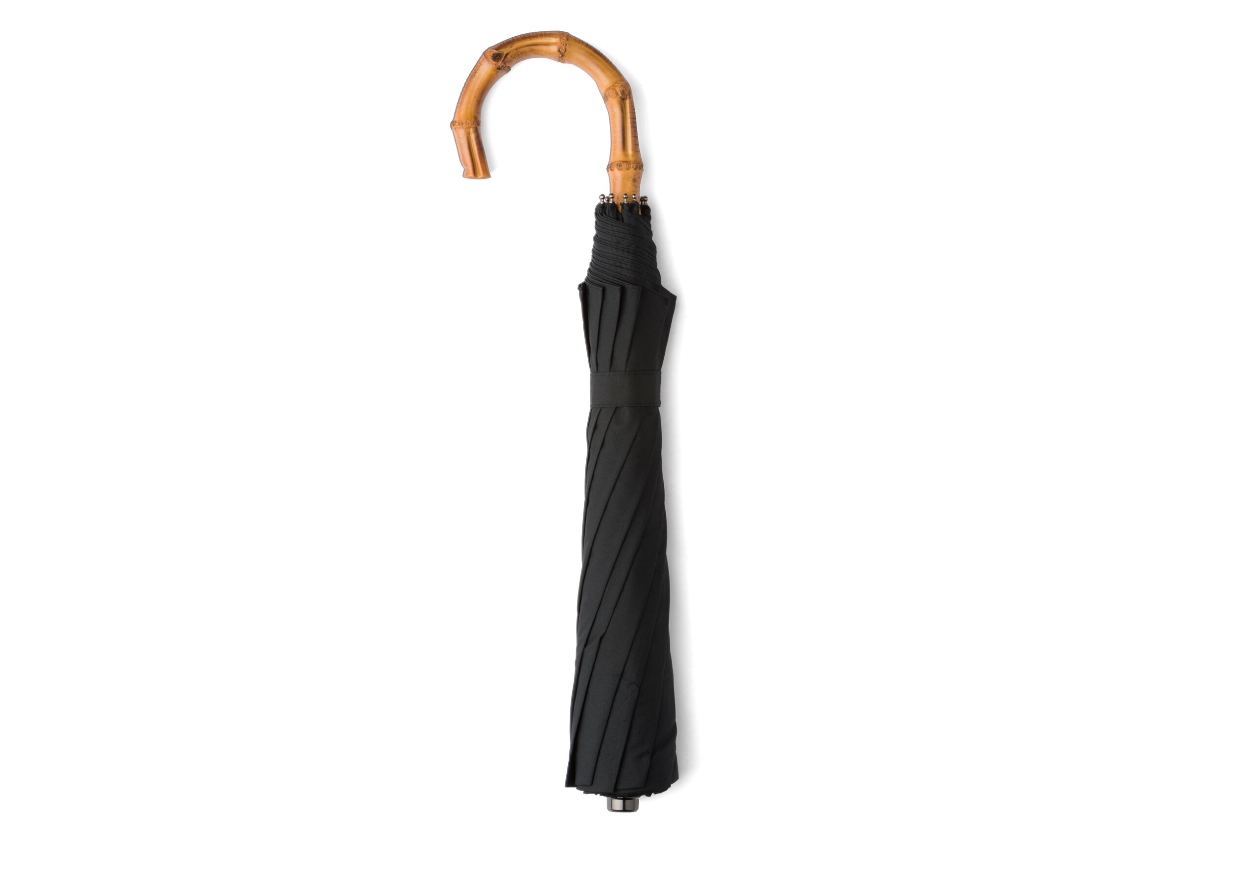 Telescopic umbrella Church's Whangee Handle Black