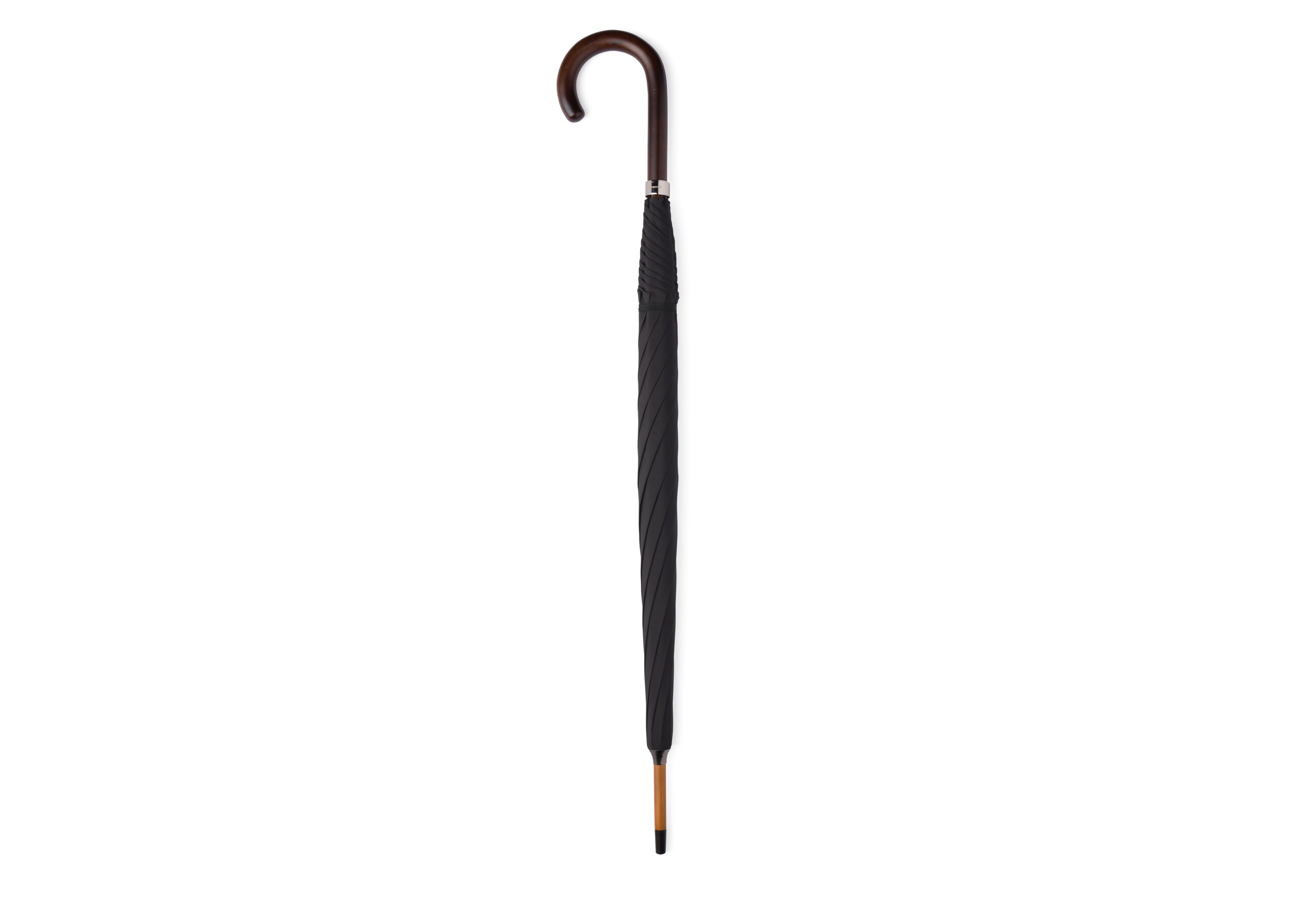 Umbrella rgs1 24  0 Church's Umbrella with Maple wood handle Black