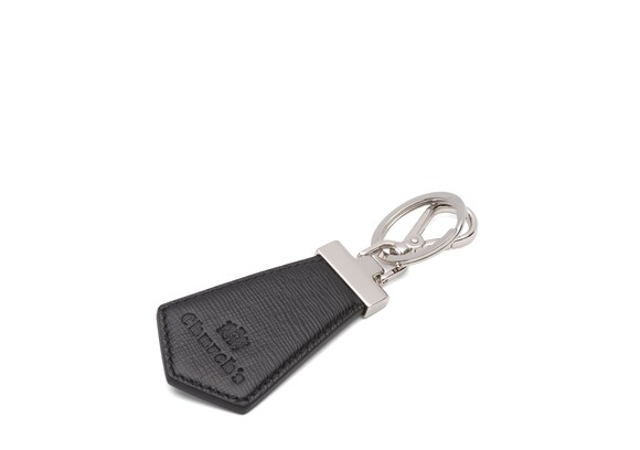 Church's Tab keyring St Jamesレザー キーリング ブラック